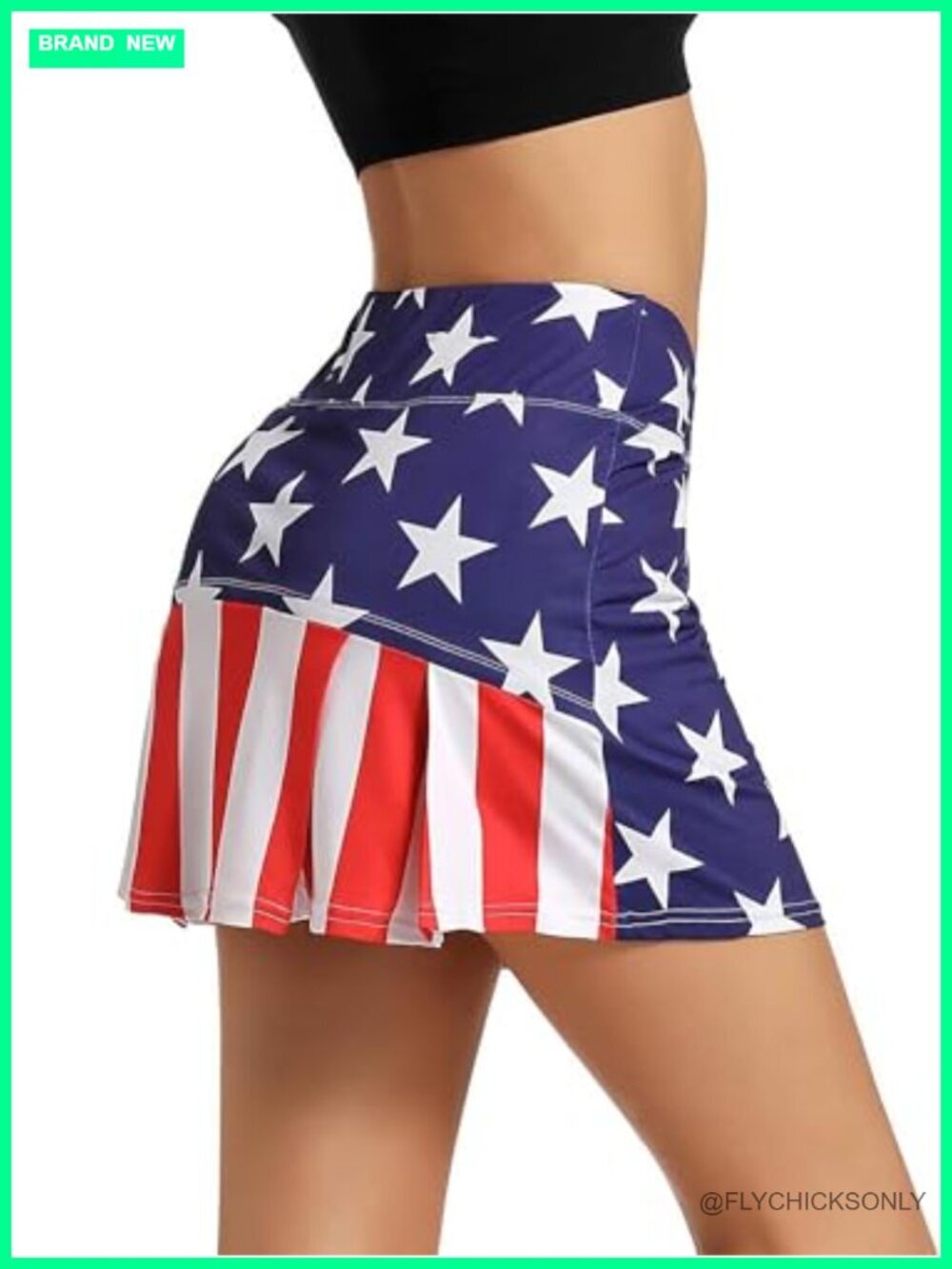 Pleated Athletic Tennis Skort with Pockets Mesh Shorts Running Skirt